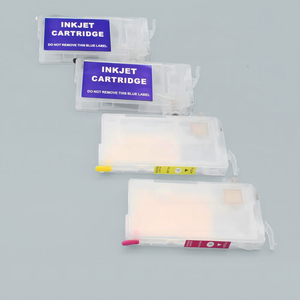 Cartucho de tinta recargable vacío T40D T40D1 T40D2 T40D3 T40D4 sin Chip para impresora Epson <span class=keywords><strong>SureColor</strong></span> T2100 T3100 T5100 T3160 <span class=keywords><strong>T3170</strong></span> - Product Image 2