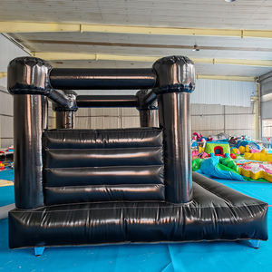 Château gonflable noir impressionnant, le favori des enfants, pour le plaisir en plein <span class=keywords><strong>air</strong></span>, les fêtes sombres, les mariages et comme lit de saut pour structure gonflable - Product Image 6