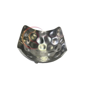 Tazón de Acero Inoxidable con Diseño Martillado Moderno para Servir Chocolate y Uso en Fiestas, Apto para Lavavajillas, Duradero, para el Hogar y Hoteles - Product Image 4