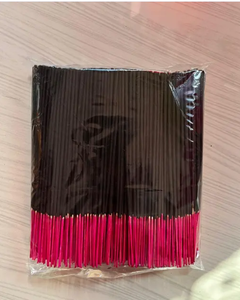 Black Incense Stick with pink bottom leg - Handmade for <b>Calm</b> & Relaxation - Product Image 6