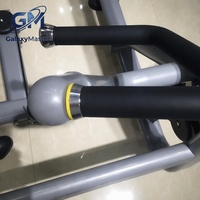 Máquina de remo sentado comercial con pila de pesas de 100 kg, equipo de entrenamiento de espalda de doble posición para gimnasio comercial
