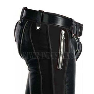 Pantalon en cuir gay de qualité supérieure à vendre en gros pantalon en cuir gay respirant à séchage rapide - Product Image 4