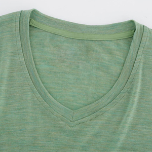 2023 Wholesale summer short sleeve t-shirt <b>V</b>-<b>Neck</b> <b>men</b> Active Athletic Performance sustainable Gym T-shirt Quick Dry t-shirt - Product Image 3