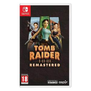 PEGI 18+ SWITCH Tomb Raider I II III Remastered Videojuego Juegos Portátiles SWSW1774 - Product Image 1