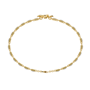 Elegant 18K <b>Gold</b> Lab Grown Diamond <b>Bracelet</b> | Dazzling Sustainable Tennis Style Jewelry | Luxury <b>Adjustable</b> Statement Gift - Product Image 4