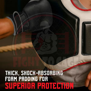 Nouveau protège-poitrine en PVC de haute qualité, durable, tendance, pour la boxe, le karaté, le taekwondo, le MMA, les arts martiaux - Product Image 3