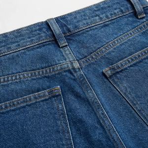 <b>Women</b> Casual Style Medium Waist Denim Straight Fit <b>Jeans</b> Latest Sexy Fashion <b>Stretch</b> Pencil Pants Regular Fit Premium Trousers - Product Image 5