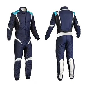 2025 ropa deportiva personalizada Go Kart traje de carreras con guantes y zapatos nuevo diseño impreso mejor Material propio traje de carreras de Kart - Product Image 1