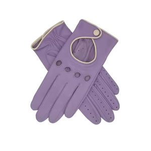 Gants en cuir professionnels avec logo personnalisé et design Gants de conduite de couleur unique - Product Image 2