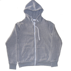 Logo personnalisé 100% coton hommes de haute qualité à manches longues pull à capuche motif solide hiver polaire sweat lavé techniques - Product Image 2