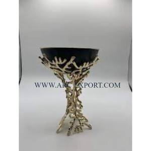 Ensemble de 2 encens en métal antique en forme de feuille et brûleur Bakhoor Ramadan Eid et décoration de mariage utilisation brûleur d'encens parfum - Product Image 2