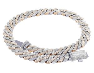 Top Quality Fully <b>Iced</b> <b>Out</b> VVS Moissanite Diamond Studded In S925 Silver Hip Hop Cuban Link <b>Chain</b> For Men - Product Image 2