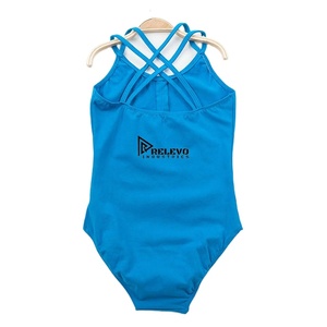 Conjuntos de Ropa de Ballet con Tirantes Cruzados para Mujer, Colores Sólidos, Leotardos de Gimnasia con Elasticidad Cómoda para Entrenamiento de Niñas - Product Image 1