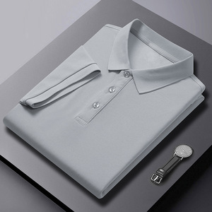 เสื้อโพลีเอสเตอร์สำหรับผู้ชายผ้า100% ระบายอากาศได้ดีปักตามสั่ง - Product Image 3