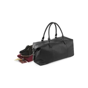 Bolsa de Viaje de Cuero Personalizada Quadra Nuhide Weekender, Bolsas de Mano Promocionales Personalizadas para Merchandising - Product Image 4