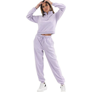 Chándales transpirables de moda precios baratos nueva llegada marca mujeres chándal liso de talla grande chándal OEM de alta calidad - Product Image 4