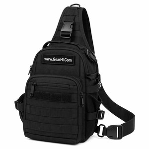 Sac bandoulière ambidextre urbain, sac à dos à une sangle, sac de transport quotidien, sacoche d'épaule modulaire de sécurité, sacs tactiques - Product Image 1