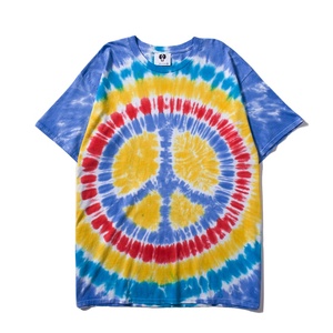 T-Shirt Vintage Unisexe Surdimensionné en Coton Lavé à l'Acide 260 GSM Poids Lourd Streetwear Style Hip Hop pour Hommes Formel pour Look - Product Image 1
