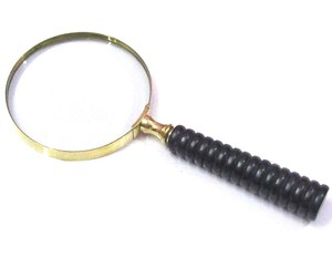 Bougeoir grossissant en métal et en verre personnalisé le plus vendu avec poignée Design lanterne élégant pour la décoration intérieure - Product Image 1