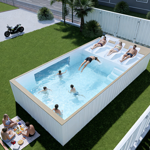 Piscina Elevada de 40 Pies para Hacerlo Usted Mismo con Accesorios para el Hogar, Jardín Trasero, Natación al Aire Libre, Bomba de Filtro, Fácil Instalación - Product Image 1