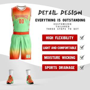 Uniforme de baloncesto personalizado Ropa deportiva Sin mangas Tamaño juvenil Conjuntos de uniformes de baloncesto de moda Hecho en Pakistán - Product Image 2