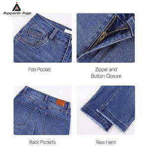 Capris Ligeros para Mujer, los Más Vendidos, Ropa Casual, Jeans Capris de Primera Calidad Hechos en Pakistán - Product Image 6