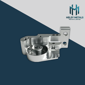 Precision VMC Machined Aluminum Mounting <b>Bracket</b> High Strength CNC Milled Component for Industrial Mechanical Assemblies - Product Image 1