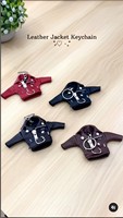 Porte-clés mini-veste formelle en cuir véritable personnalisable POWER HINT de haute qualité pour la maison et la voiture, cadeau toutes saisons