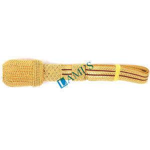 Noeud de sabre de couleur dorée Uniforme de cérémonie de haute qualité Noeud de sabre - Product Image 2