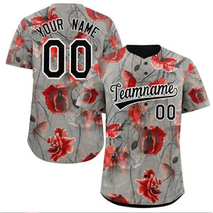 Maillot de baseball unisexe de haute qualité à séchage rapide pour hommes, vêtements de softball à boutons respirants, options de taille plus pour garçons - Product Image 5