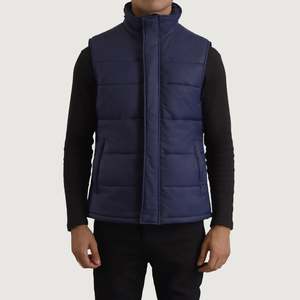 Gilet matelassé Bryan Blue pour sports de plein air - Product Image 4
