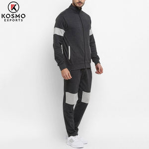 Survêtement de sport personnalisé 100% coton pour hommes, fermeture à glissière moyenne à capuche, coupe ajustée, jogging 2 pièces Survêtements surdimensionnés Fitness Hiver Imprimé - Product Image 5