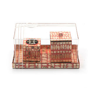 Porte-encens Mubkhar en bois fait à la main de meilleure qualité brûleur Bakhoor en bois personnalisé brûleur de Oud en bois décoratif à la maison pour hôtel - Product Image 5