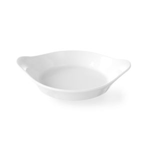 HENDI - Bandeja Redonda de Porcelana para Hornear de 0.15L, 185x152x40mm - Product Image 1