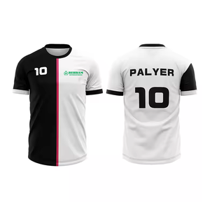 Diseña Tu Propia Camiseta de Fútbol Transpirable de Secado Rápido, Uniforme Sublimado 100% Poliéster, Kit Reversible de Fútbol para Verano - Product Image 2