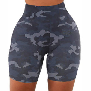 Custom Logo High Quality Biker Yoga Shorts Custom Logo Printing Yoga Shorts for Women 2024 New Design Cotton Biker Shorts - Product Image 1