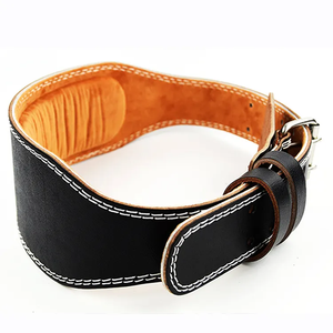Ceinture à levier en cuir avec logo personnalisé pour l'entraînement de sport Ceinture d'haltérophilie Ceinture d'haltérophilie pour l'entraînement de gymnastique - Product Image 5