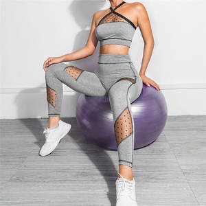 Personnalisé 2 Pièces Femmes Fitness Sports Workout Running Yoga Legging Personnalisé Athlétique Gym Fitness Ensembles de Fabricants - Product Image 5