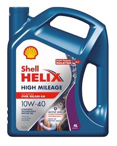 Huile moteur à mélange synthétique Shell High Mileage 10W-40 | Protection contre l'usure pour les moteurs plus anciens | Disponible en vrac - Product Image 4