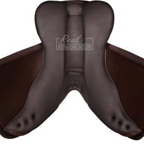 Selle de dressage et de saut de cheval anglais sur mesure en cuir de première qualité pour l'équitation et l'entraînement équestre - Product Image 2