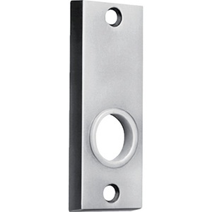 Rosette 498 Light Alloy Lever Handle F1/<b>Silver</b>-Colored Angular Bore for AMF Furniture Handles & <b>Knobs</b> - Product Image 1