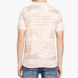 Camiseta de Hombre con Estampado de Color Sólido, Cuello Redondo, Manga Corta, Tela Ligera para el Verano - Product Image 4