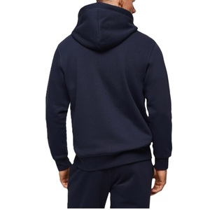 Sweat à capuche zippé pour homme en molleton 100% coton épais, personnalisé, de haute qualité, couleur unie, hiver, fabriqué au Bangladesh, écologique - Product Image 3