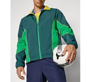 เสื้อแจ็คเก็ตกันลมไนลอนสีสันแบบกำหนดเอง คุณภาพสูง แห้งเร็ว เหมาะสำหรับออกกำลังกาย ระบายอากาศได้ดี สวมใส่สบาย มีซิป ไซส์ใหญ่ สำหรับฤดูร้อน - Product Image 6