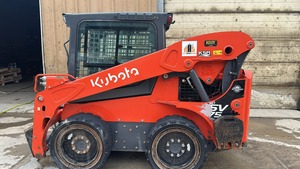 Cargadora compacta de ruedas Kubota SSV75 de alta precisión y pocas horas de trabajo en venta - Product Image 6