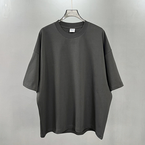 T-shirt unisexe décontracté à manches courtes de haute qualité 270g motif imprimé numérique lourd qualité du commerce extérieur - Product Image 2