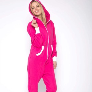 Pijama Enterizo de Felpa para Mujer, Diseño Vintage con Tinte Anudado y Cintura Alta, Ropa de Trabajo Elegante - Product Image 4