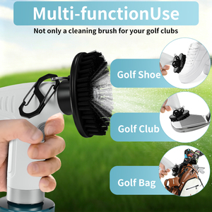 Cepillo Eléctrico para Limpiar Palos de <span class=keywords><strong>Golf</strong></span>, Recargable por USB, con Rociador de Agua, Herramienta Portátil para Limpiar Pelotas de <span class=keywords><strong>Golf</strong></span>, Accesorios Profesionales de <span class=keywords><strong>Golf</strong></span> - Product Image 4