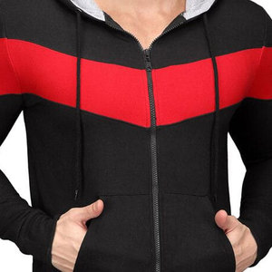 Nouveauté Sweats à capuche zippés pour hommes Design tendance avec logo Prix de gros pour la saison d'hiver - Product Image 6