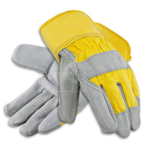 Gants de sécurité en cuir de haute qualité pour le travail industriel - Imperméables et antidérapants - Product Image 1